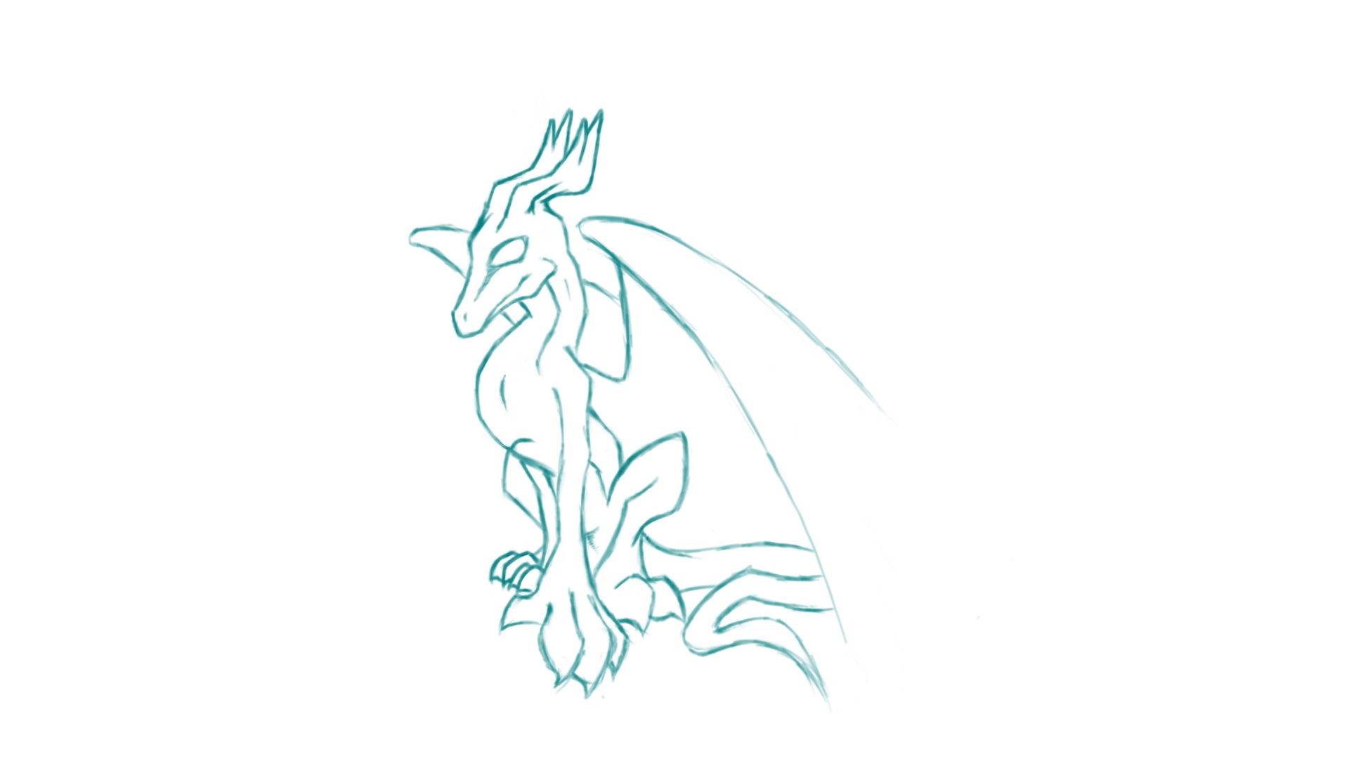 目前只是一个线稿,考虑之后可能会加上光影,果然素描是基础中的基础.